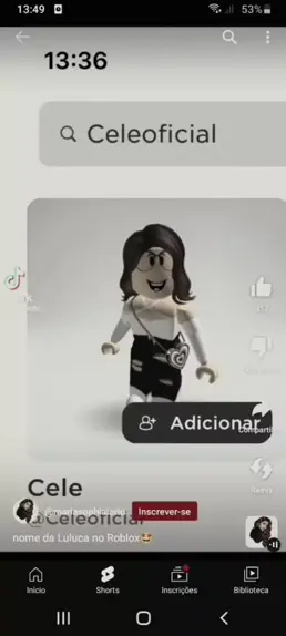 qual é o nome da luluca no roblox 2022