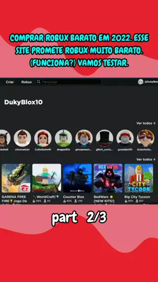 Como comprar robux barato pelo discord!!