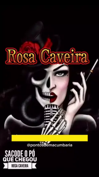 Ponto - Rosa Caveira - Sacode o pó 