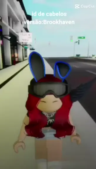 CapCut_novo cabelo grátis do roblox vermelho