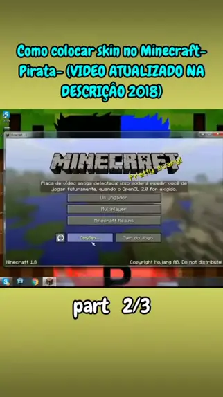 COMO BAIXAR E JOGAR MINECRAFT DE PC GRÁTIS, LAUNCHER PIRATA