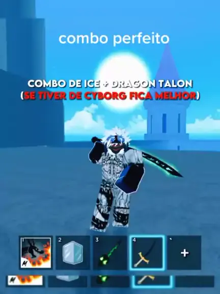 combo de ice dragon talon e sabre