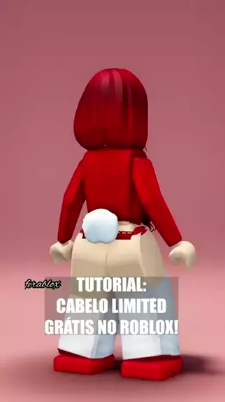 CABELO LIMITED GRATIS AGORA NO ROBLOX 