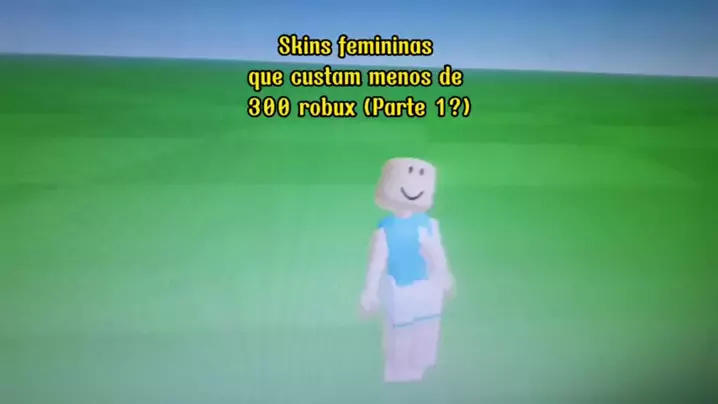 Roblox | CONTA ROBLOX FEMININA COM MAIS DE 300