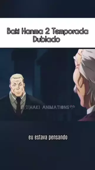 anime baki dublado 3 temporada