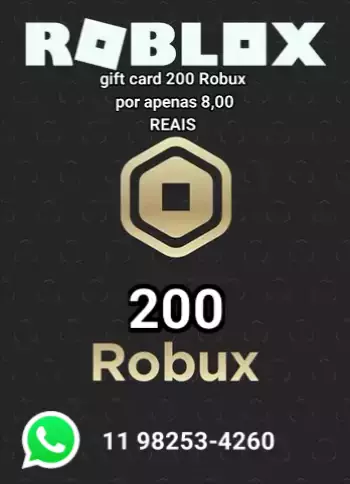 roblox gift card 100 reais