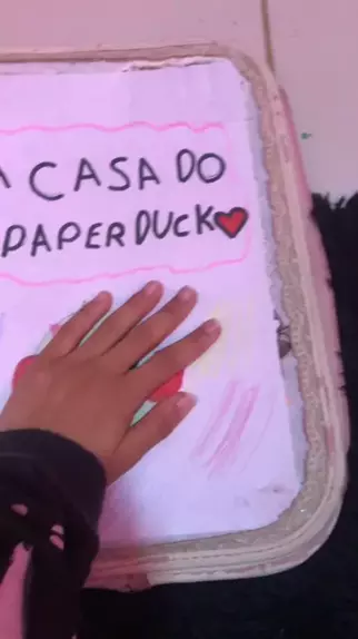 Paper duck imprimir sem cor