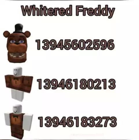 freddy music box roblox id