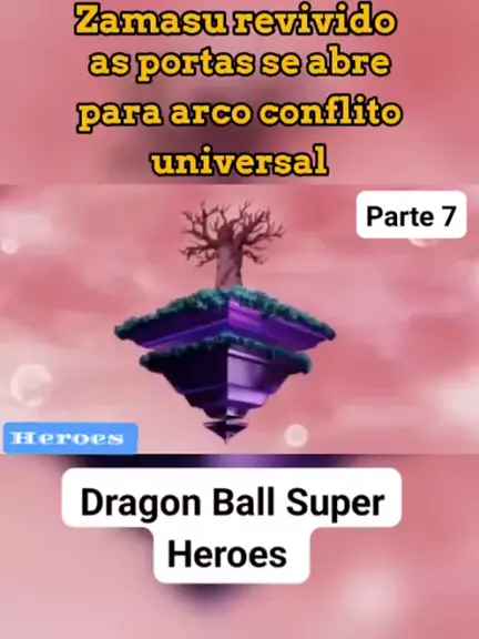 super Dragon Ball Heroes Saga conflito universal completo dublado 🇧🇷 