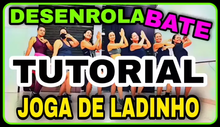 Desenrola Bate Joga de Ladinho - Coreografia - Os Hawaianos