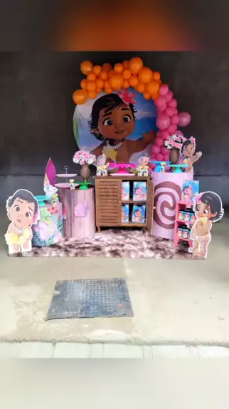 Kika Bacana - ▪️ Decoração de domingo! Moana baby! . .