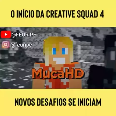 O PRIMEIRO EPISÓDIO DE CREATIVE SQUAD DO MUCAHD (PARTE 1