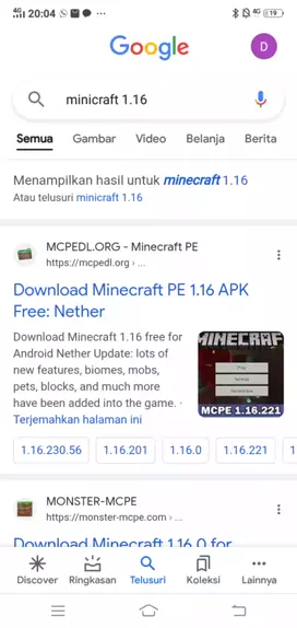 Download Minecraft PE 1.16 APK Free: Nether