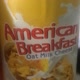 American breakfast