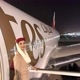 Emirates flight attendant
