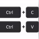CTRL+C / CTRL+V