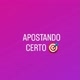 APOSTANDO CERTO