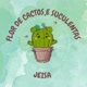 Flor de cactos e suculentas