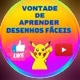 VONTADE DE APRENDER DESENHOS FÁCEIS
