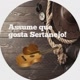 Assume que gosta Sertanejo!🎤
