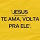 VoltapraJesus