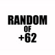 RANDOM OF +62