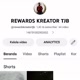 yuTube▶️ REWARDS KREATOR TJB