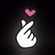 finger heart