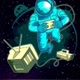 gamer astronaut