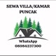 Sewa Villa Kamar puncak