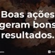 boas ações