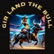 girl and the bull