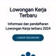 Info Loker Update 2024