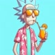 Rickpostando
