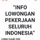 loker Indonesia