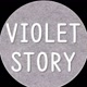 violet scrapbook