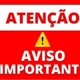 aviso importante ⚠️