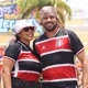 Casal tricolor 🖤🤍❤️