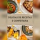 Delícias de receitas e confeitaria