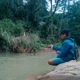 mancing ikan tenggelam
