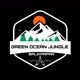Green Ocean Jungle