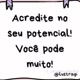 Mais que vencedor（a）🏆 🙌