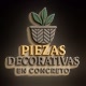 piezas decorativas de concreto
