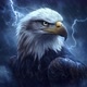 Águia visionária