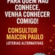 Maicon  Loterias Alternativas
