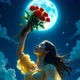 MENINA DA LUA 🌕