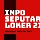 Inpo Seputar Loker
