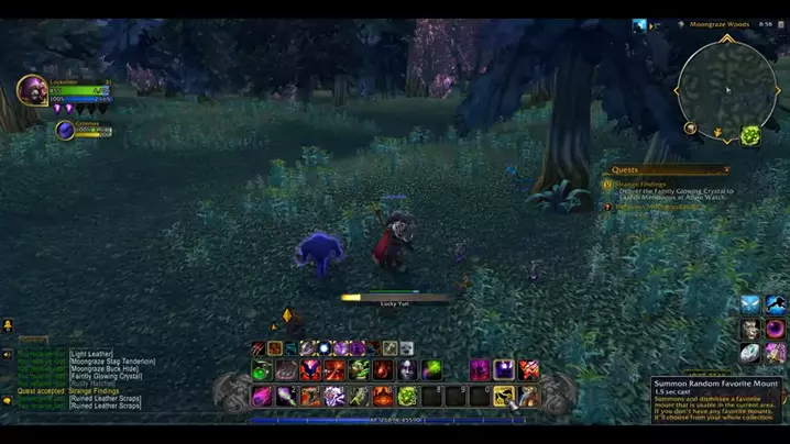 Quest Strange Findings | Azuremyst Isle | WoW Worl ...| Kwai