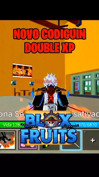 codigo de x2 xp blox fruits