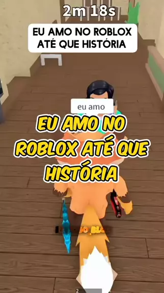 página: eu amo roblox por causa disso